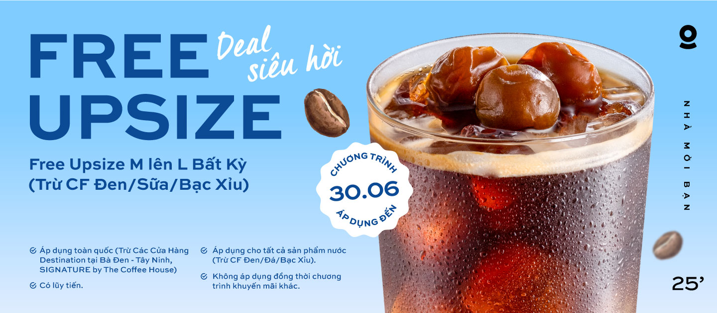 Free Upsize M lên L Bất Kỳ