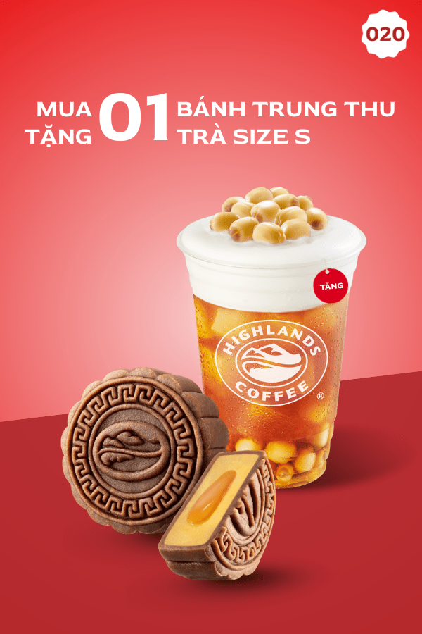 Tặng 1 Trà (S) Khi Mua 1 Moon Cake
