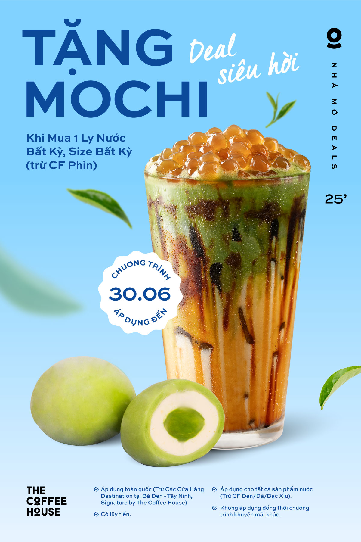 Tặng Mochi Khi Mua 1 Ly Nước Bất Kỳ